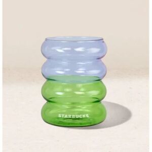 Starbucks 2026 Match Glass Rippled Cup 12 OZ. NWT